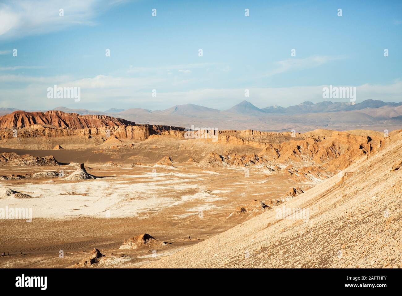 Valle de la Luna, Atacama Desert. Chile Stock Photo