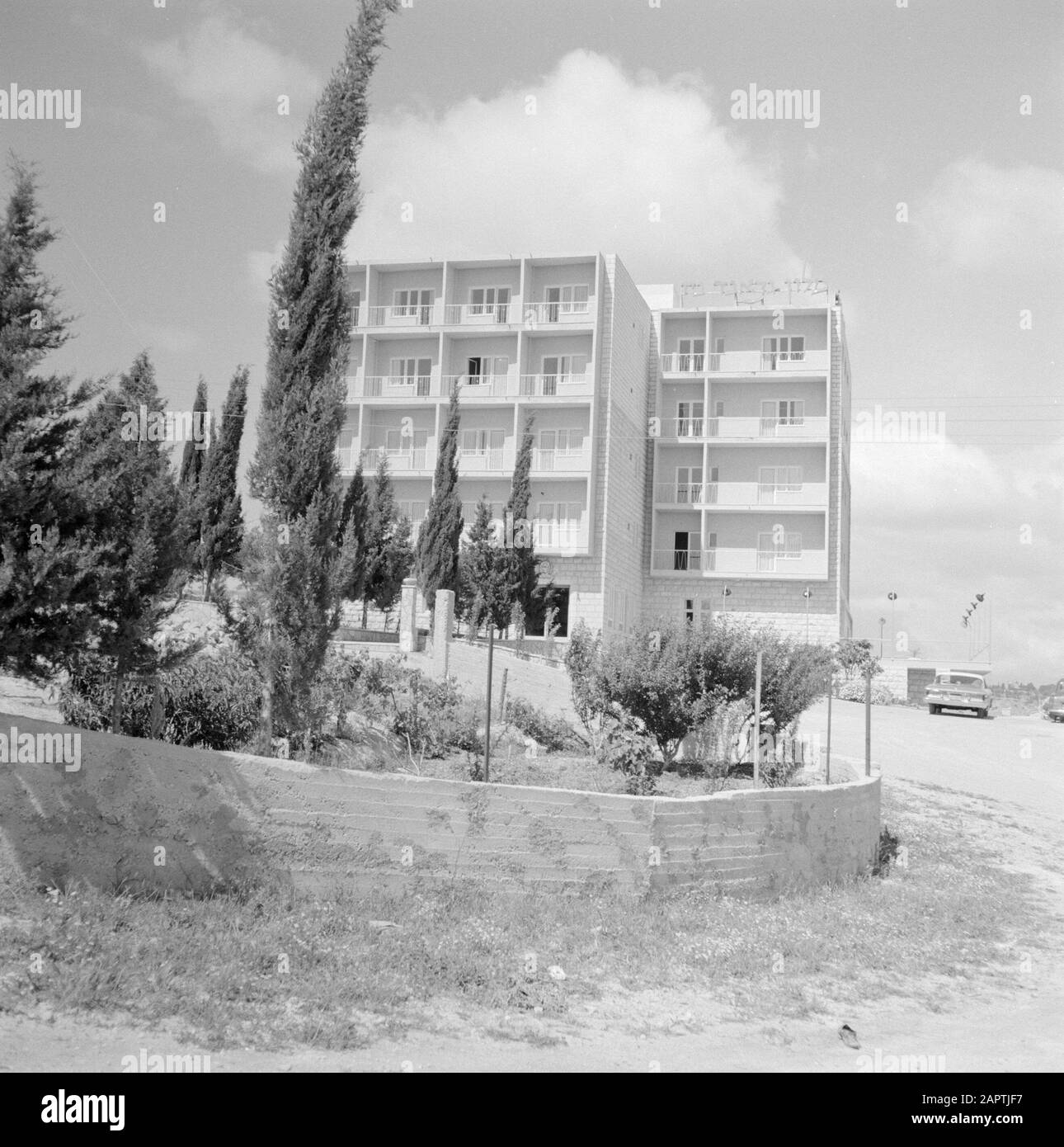 Israel Nazareth New Construction The Grand New Hotel with a walled