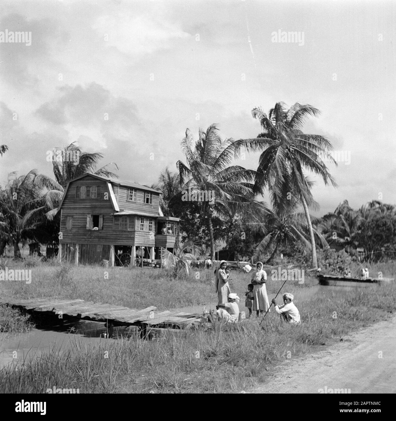 Travel to Suriname and the Netherlands Antilles Hindostani family for a