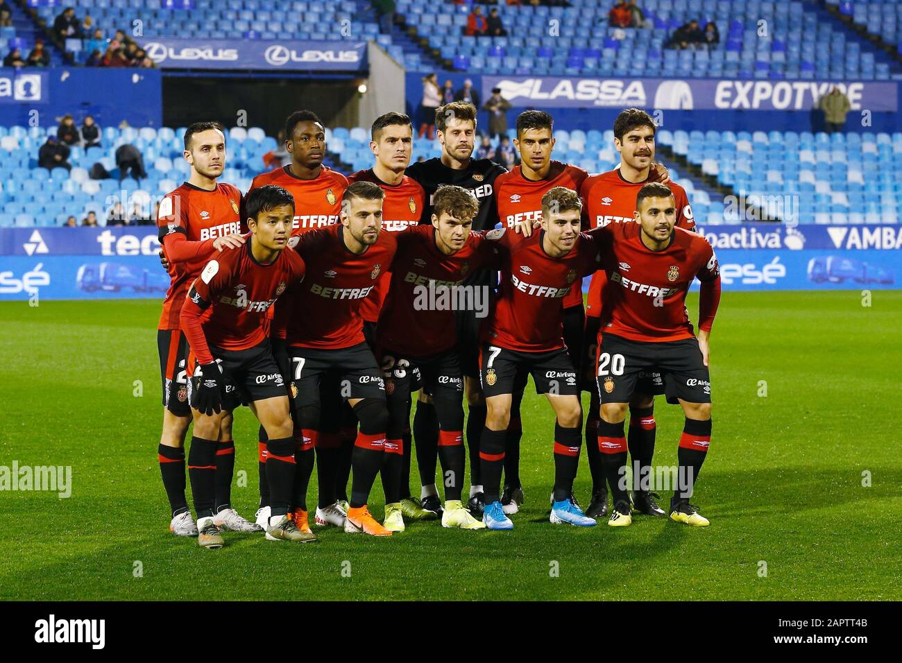 Zaragoza Soccer Football Team High Resolution Stock Photography And Images Alamy
