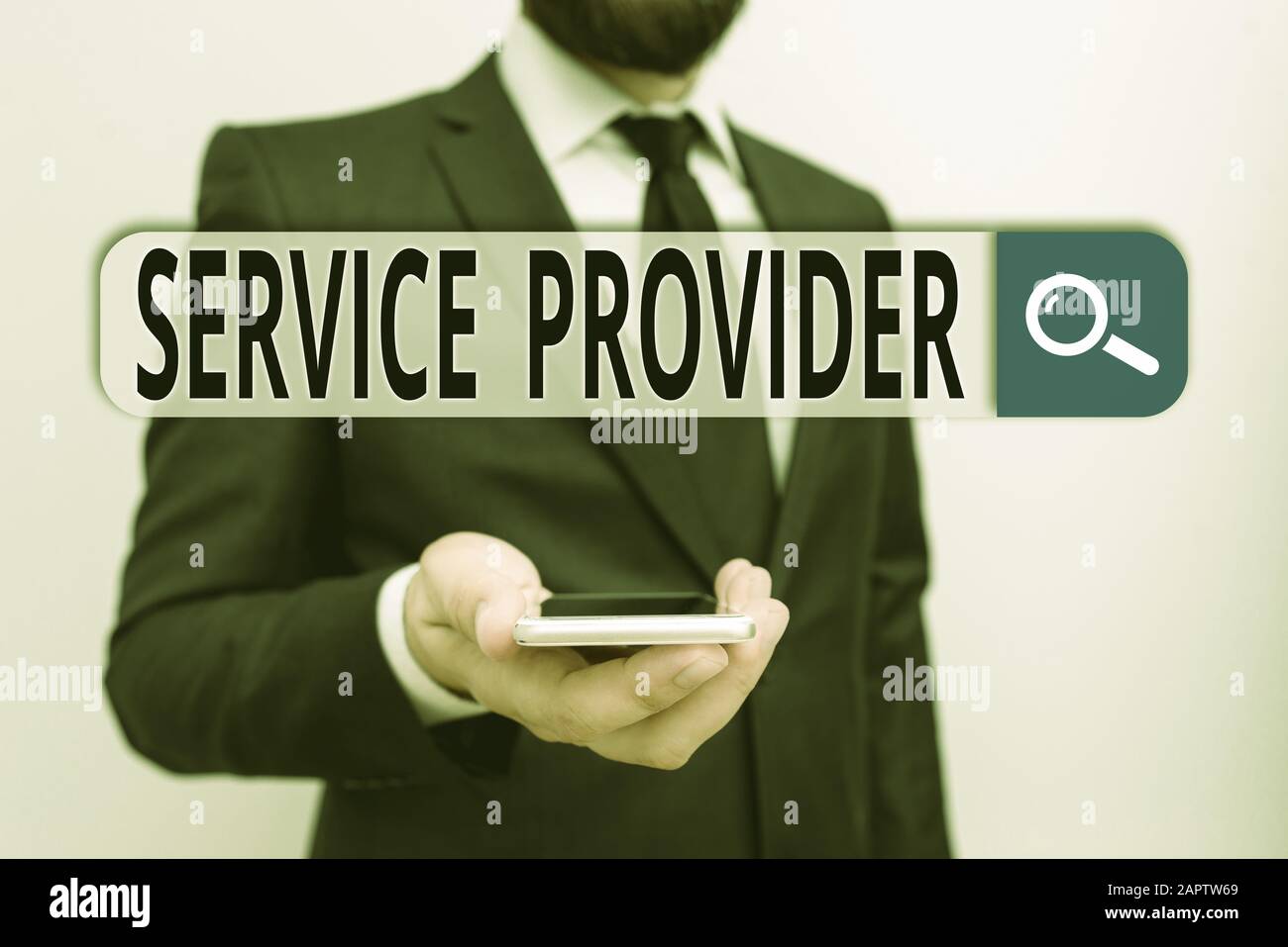 Service Provider Writing Writing note showing Service Provider. Business concept for a company ...