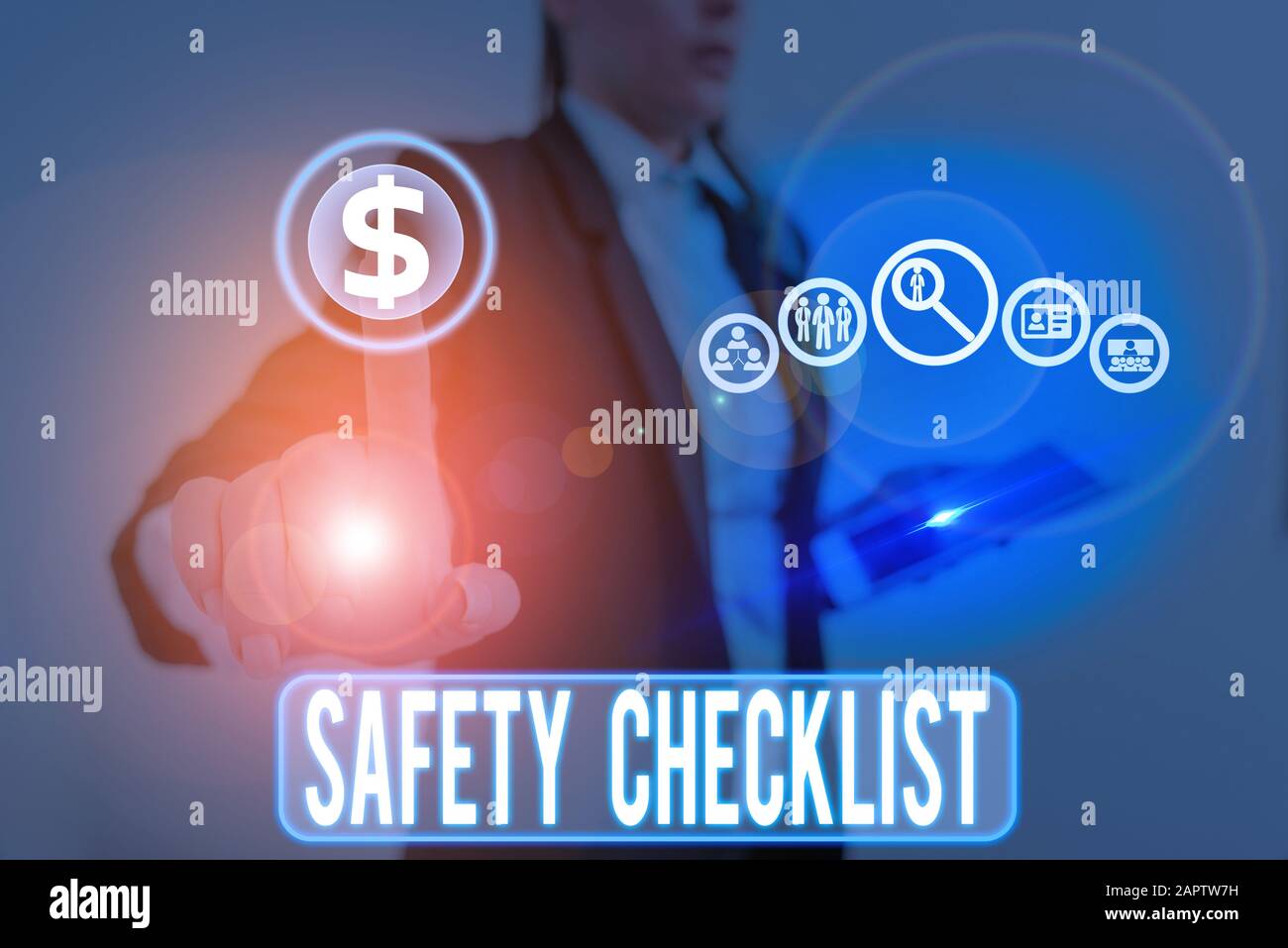 Handwriting text writing Safety Checklist. Conceptual photo list of ...