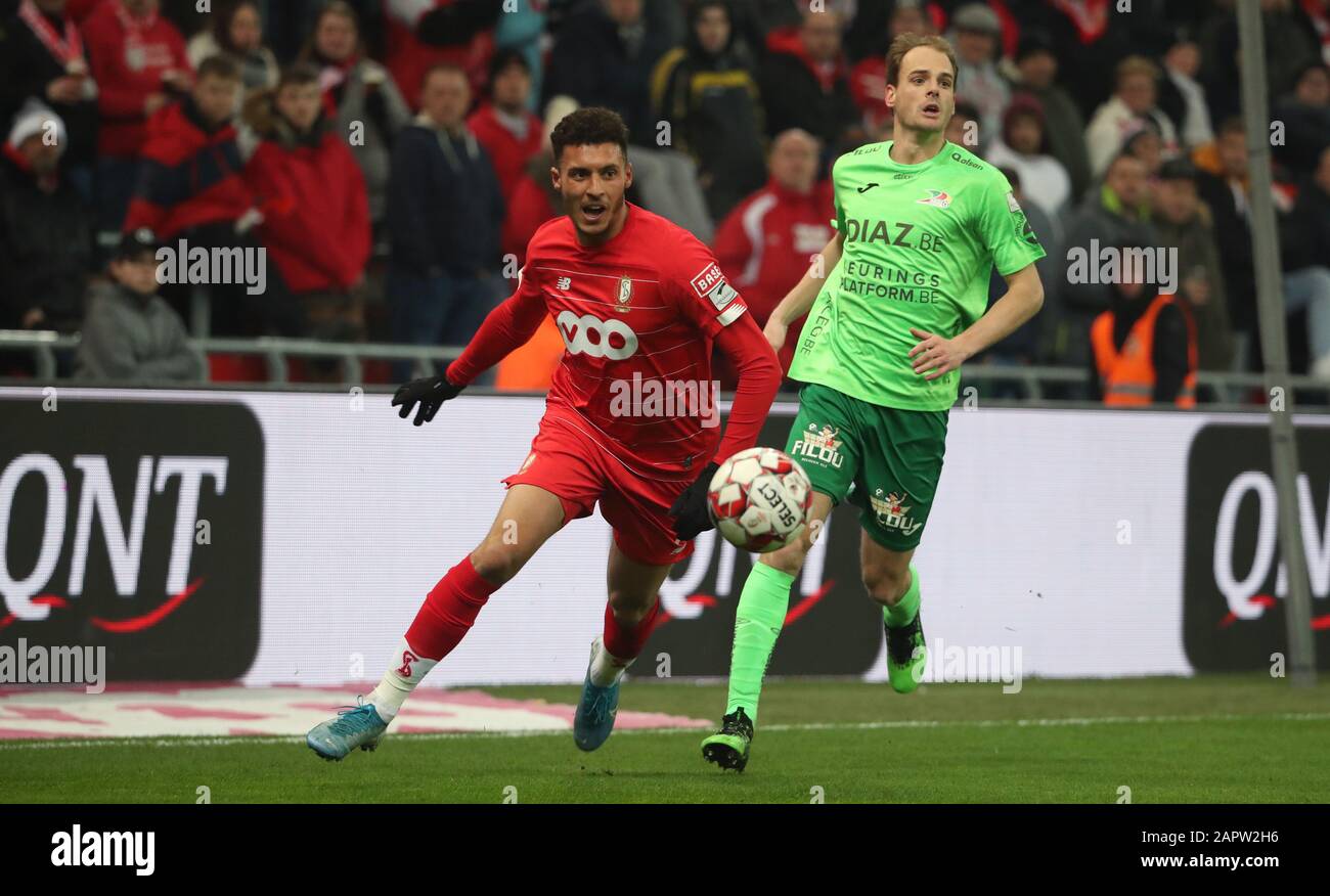 Liege Belgium 24th Jan 2020 Liege Belgium January 24 Selim Amallah Of Standard In Action During