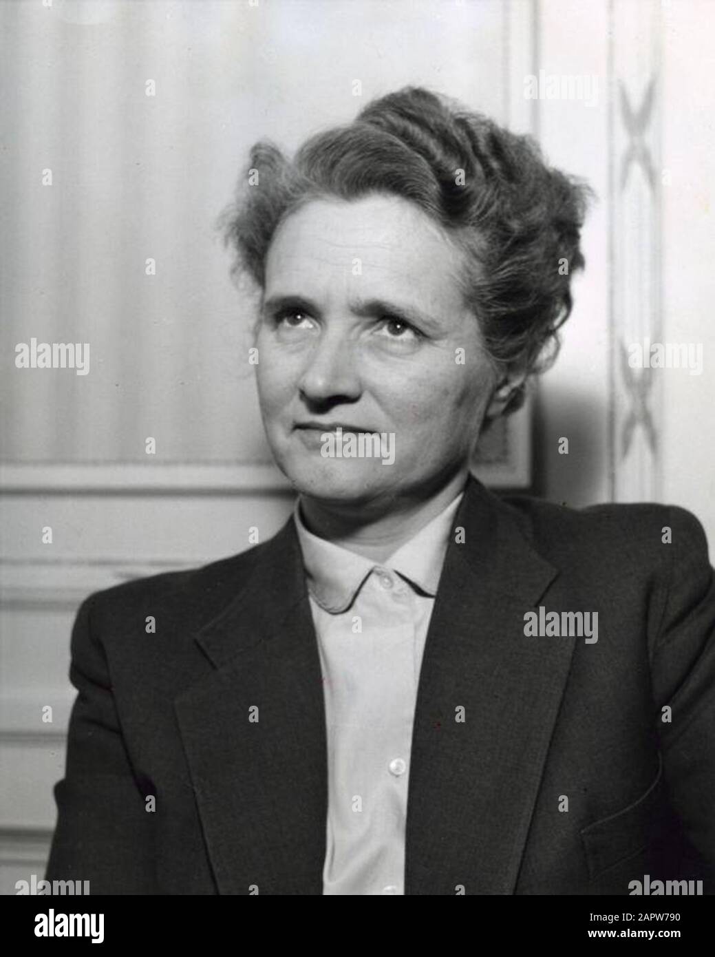 Marga Klompé (1912-1986), KVP Politica and Dutch Prime Minister of the ...