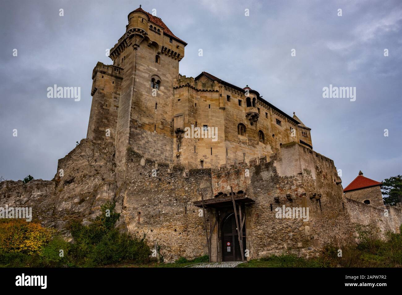 Liechtenstein Castle Is A Castle Near Maria Enzersdorf In Lower Austria Bordering Vienna It Is On The Edge Of The Wienerwald Viennese Forest Stock Photo Alamy