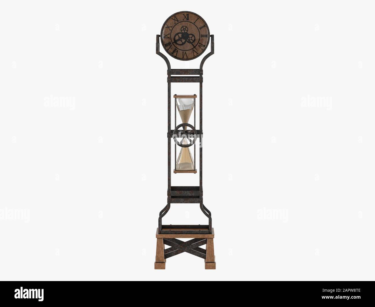 Tall grandfather clock Cut Out Stock Images & Pictures Alamy