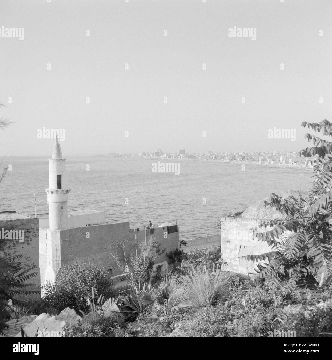 City tel aviv in mediterranean Black and White Stock Photos & Images ...