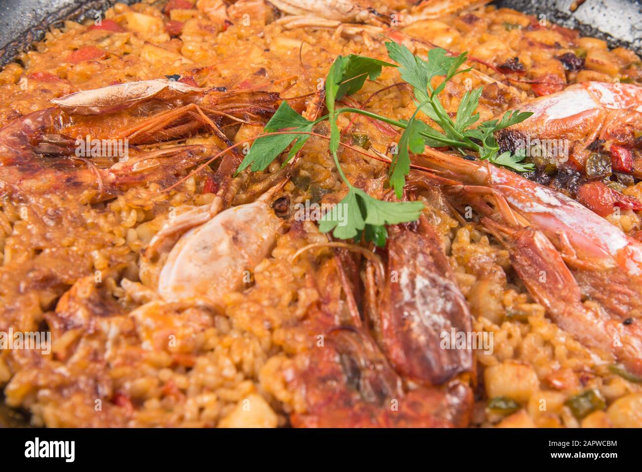 Paella marinera hires stock photography and images Alamy