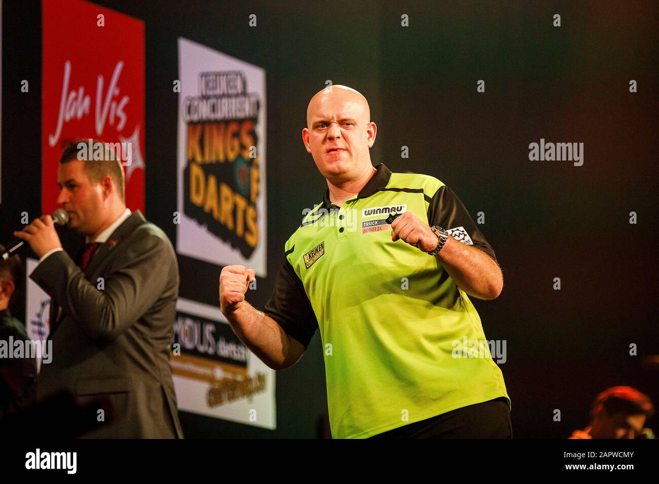 Darts Star Michael van Gerwen Den Bosch The Price of Fame: The Evolution of Athlete Accessibility and Security