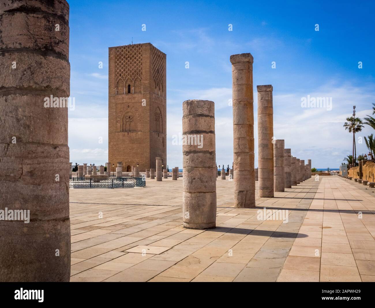 Rabat morocco view tour hassan hi-res stock photography and images - Alamy