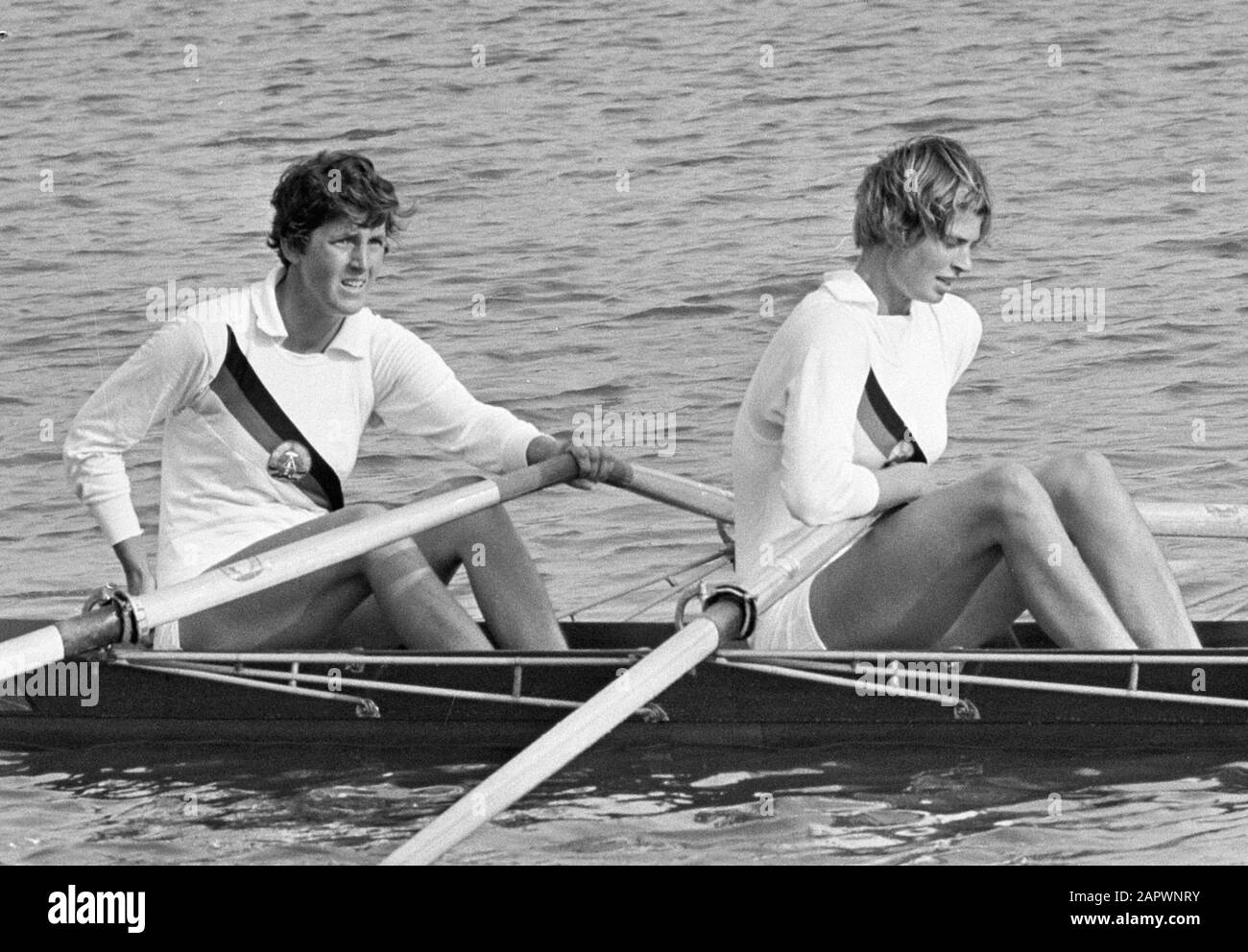 European Rowing Championships ladies 1966, East German doubletwo. ID
