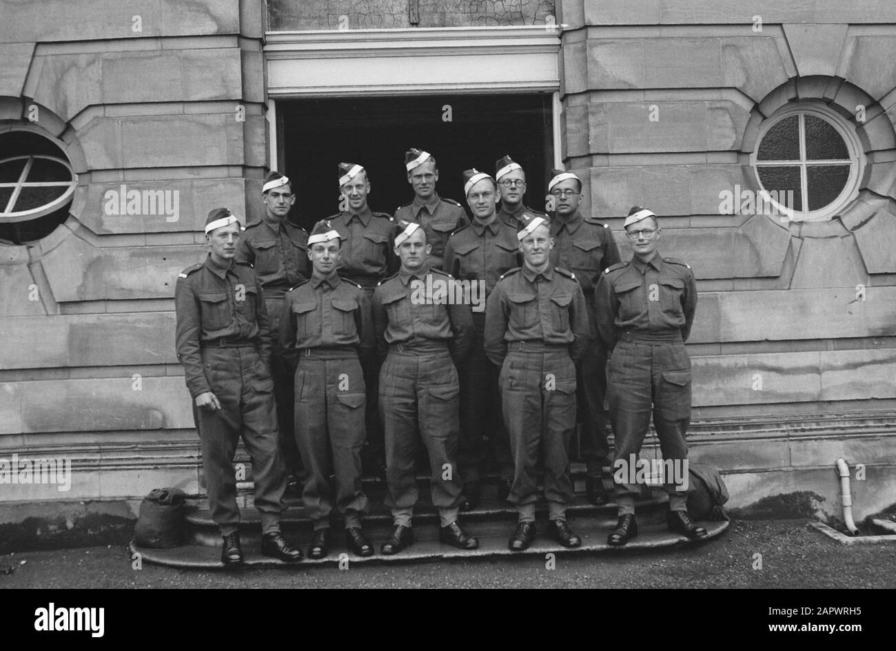 [dutch Cadets Of The Military Academy Sandhurst] Date: 2 July 1942 