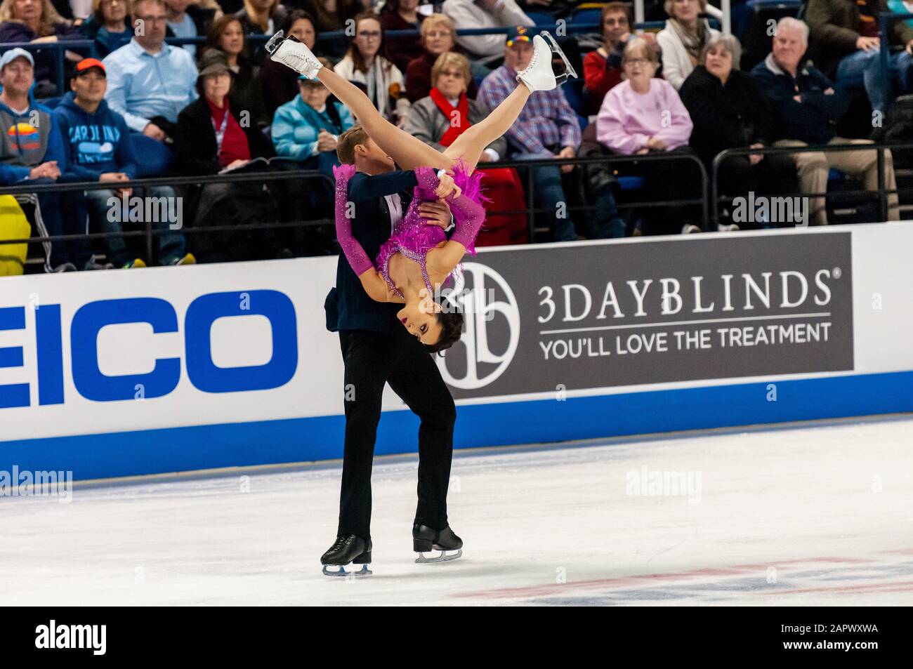 Greensboro, North Carolina, USA. 24th Jan, 2020. Jan. 24, 2020