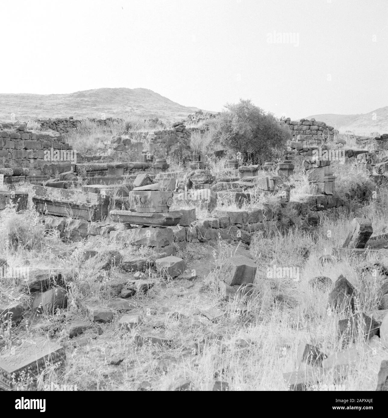 Basalt stone ruins in Black and White Stock Photos & Images - Alamy