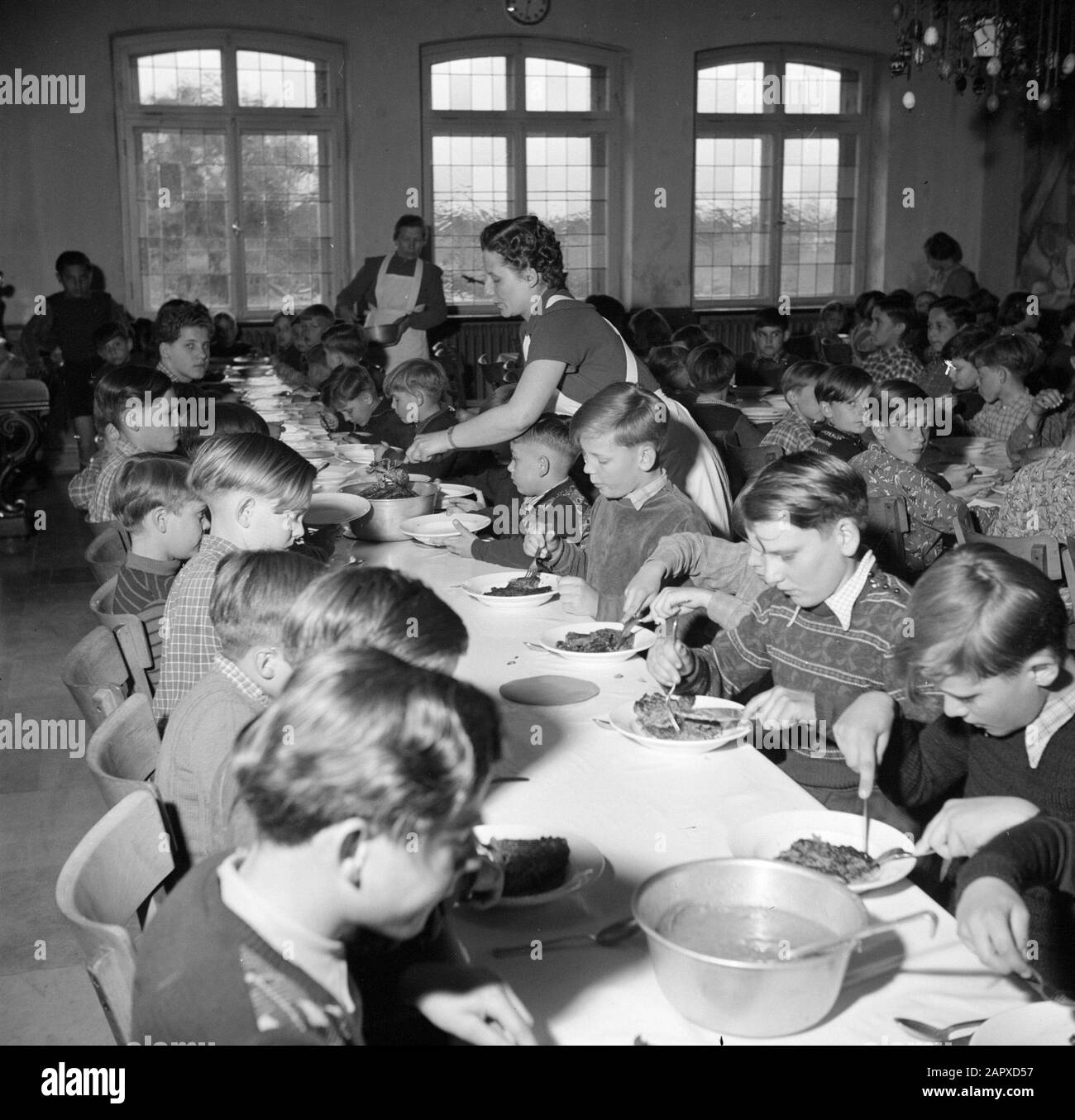 Rhine navigation, report on the ship's boarding school in Mannheim