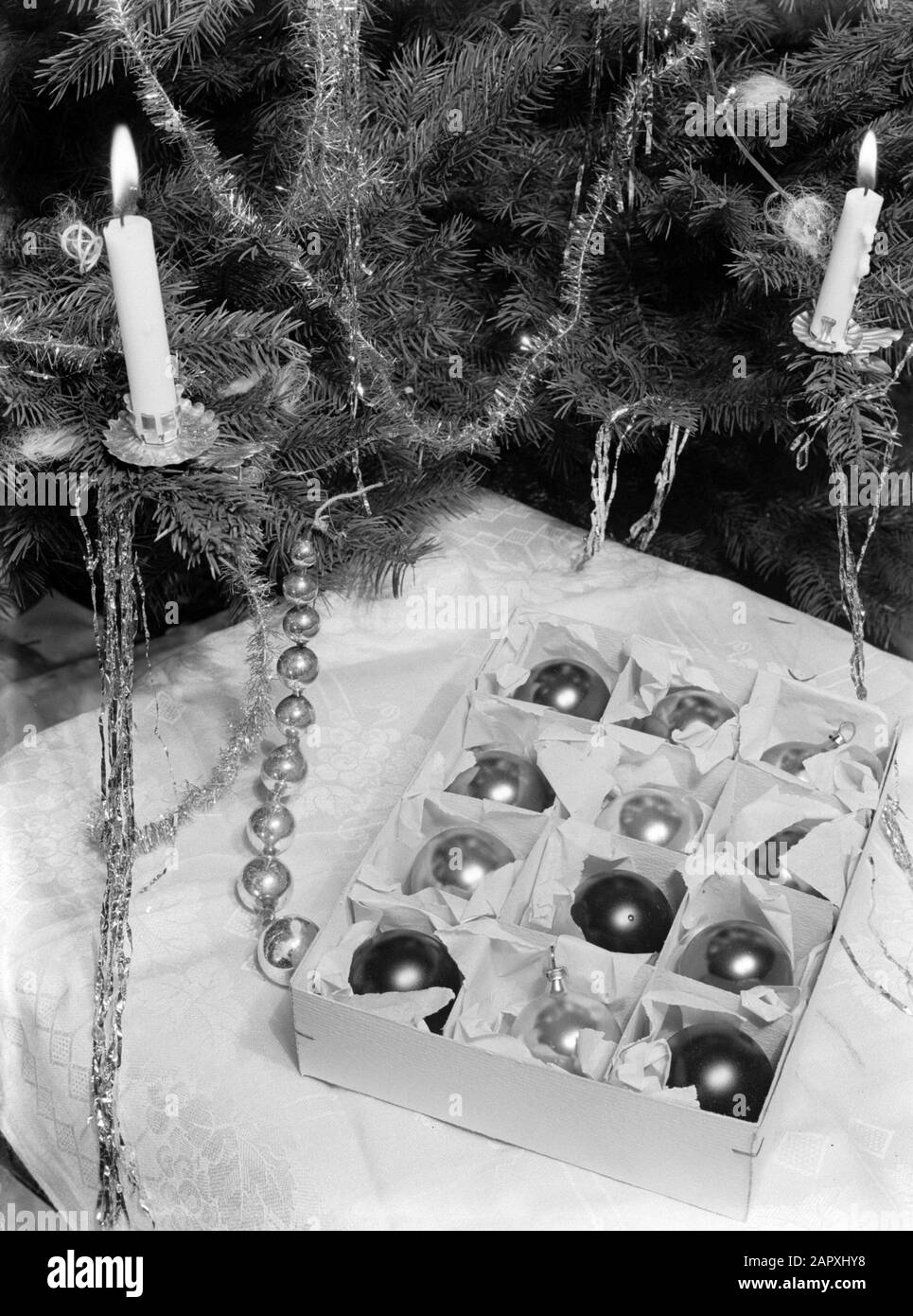 Advertising photography Still life of a Christmas tree with ...