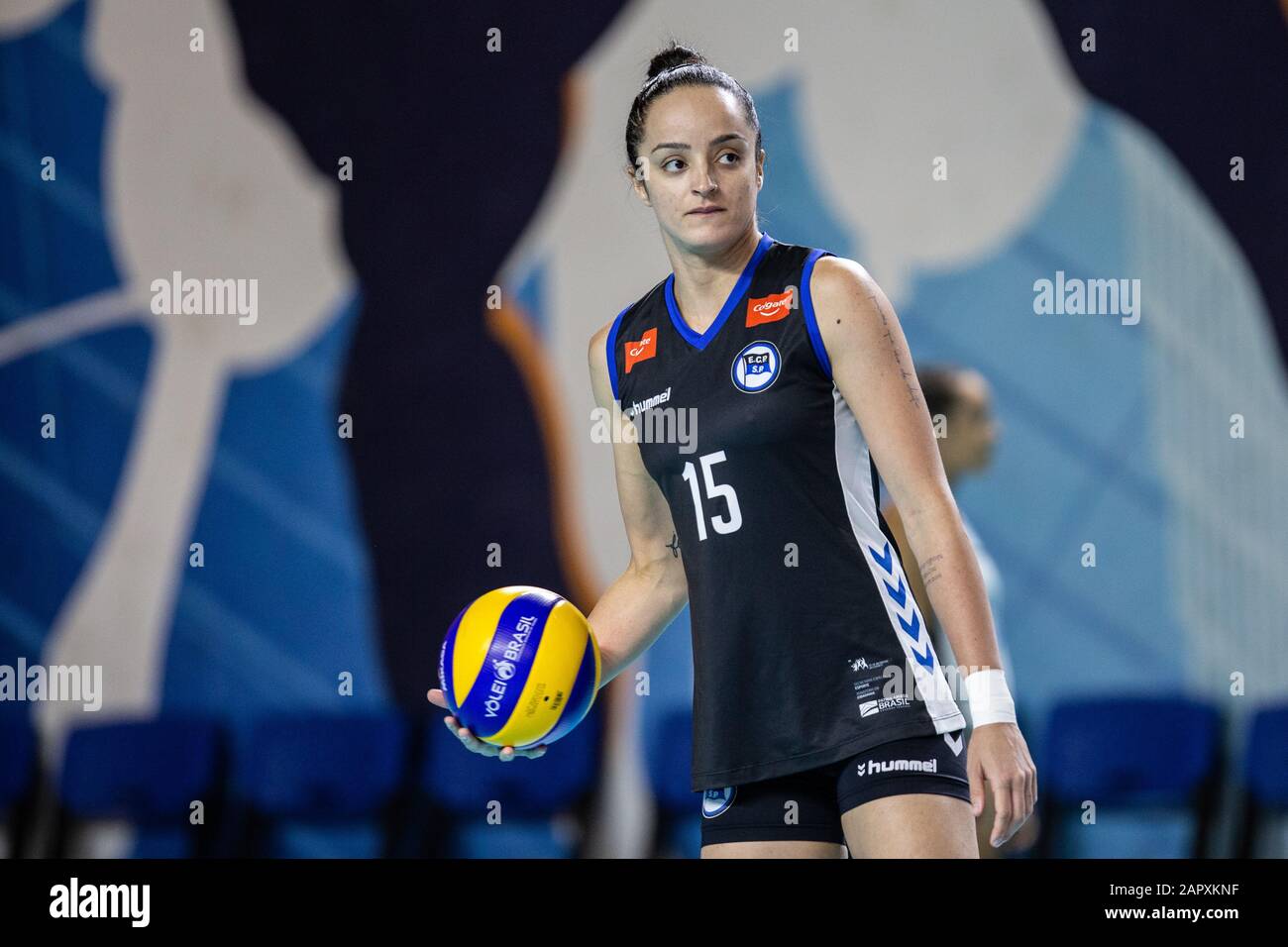 Sao Paulo Brazil 24th Jan 2020 Pinheiros X Osasco Audax Camila Paracatu Pinheiros Player Pinheiros Hosts