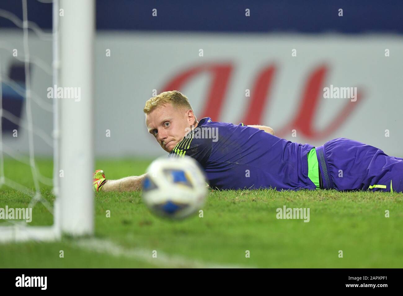 Pathum Thani Thailand 22nd Jan Tom Glover Of Australia Seen In Action During The Afc U 23 Championship Semi Final Match Between Australia And Korea Republic At Thammasat Stadium In Pathum Thani Final Score