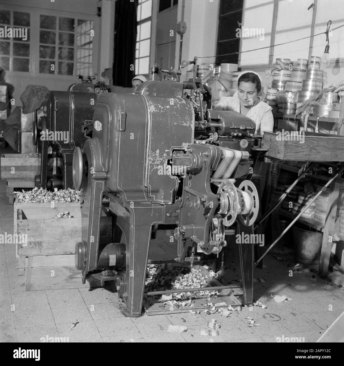 Israel 19481949 Natanya Employee of the Elite chocolate factory