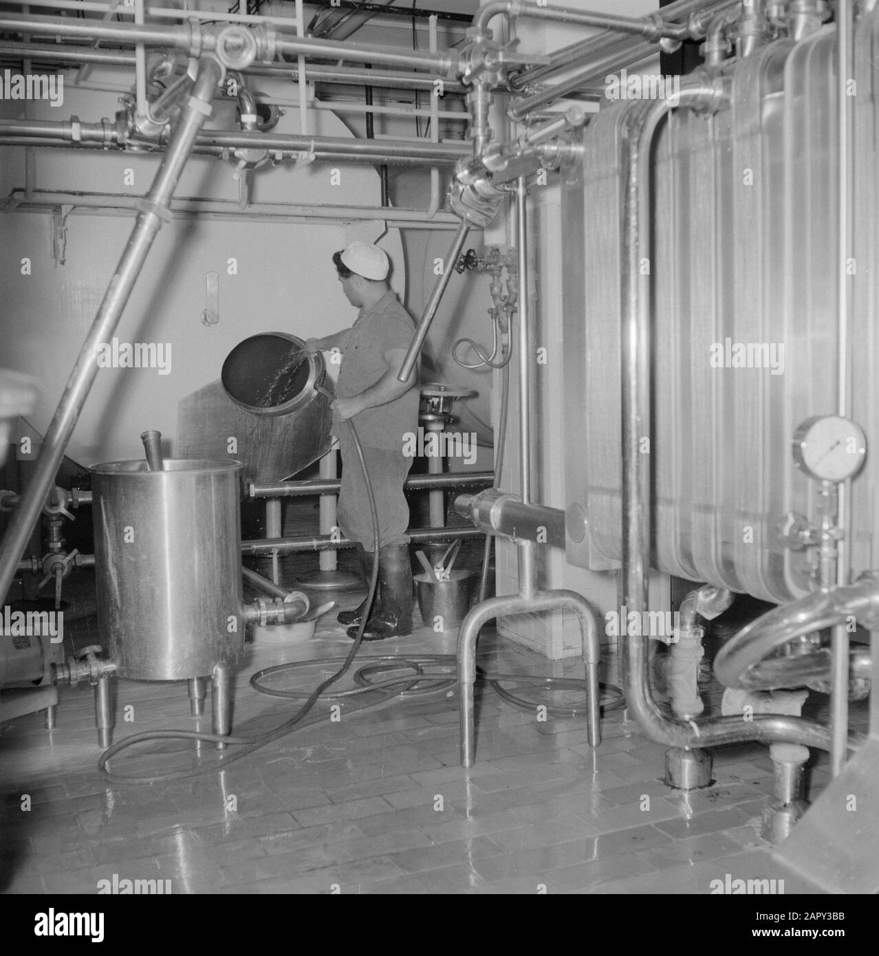 Factory preparation Black and White Stock Photos Images Alamy