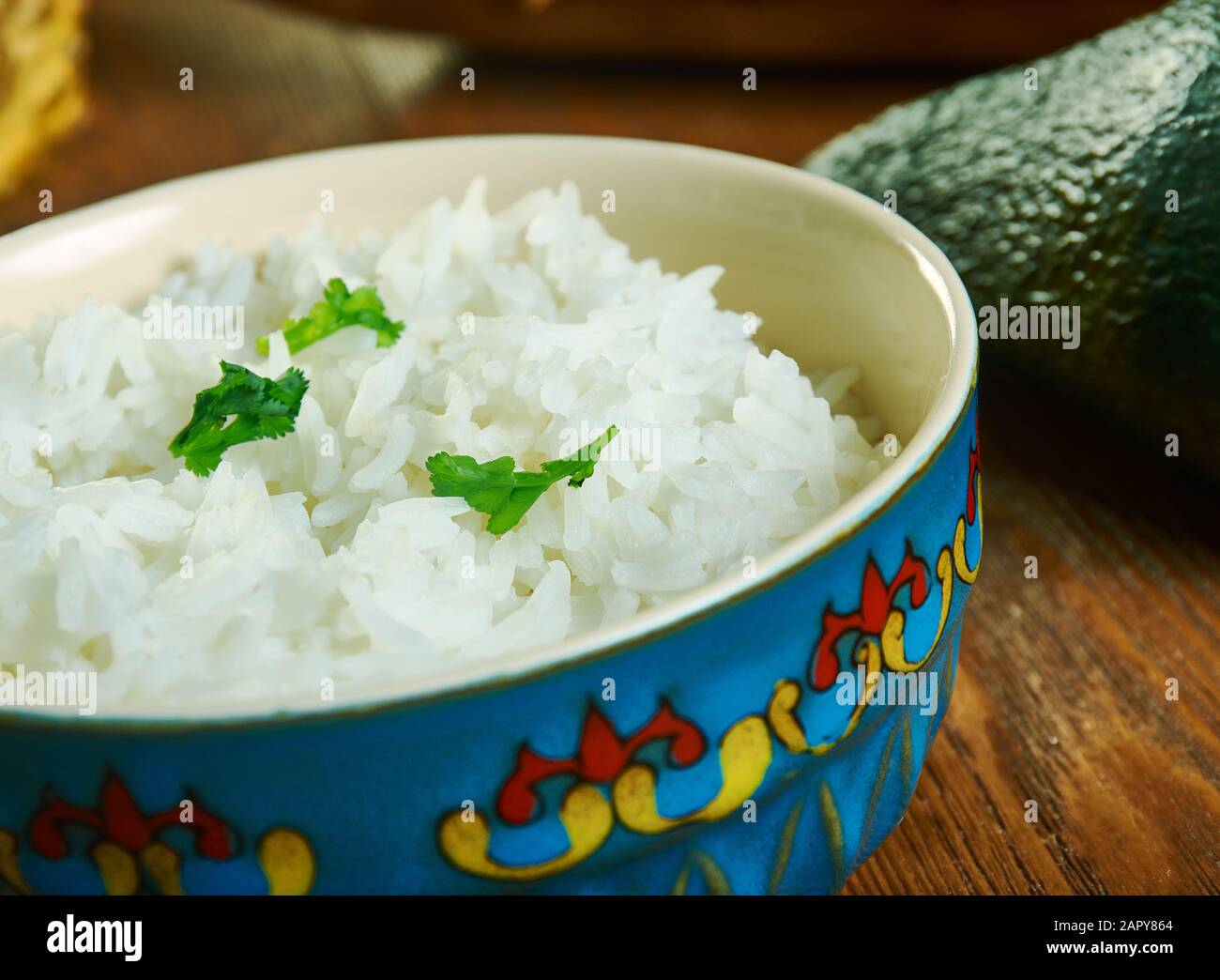 Wali Wa Nazi White Rice In Coconut Milk Tanzanian Cuisine 
