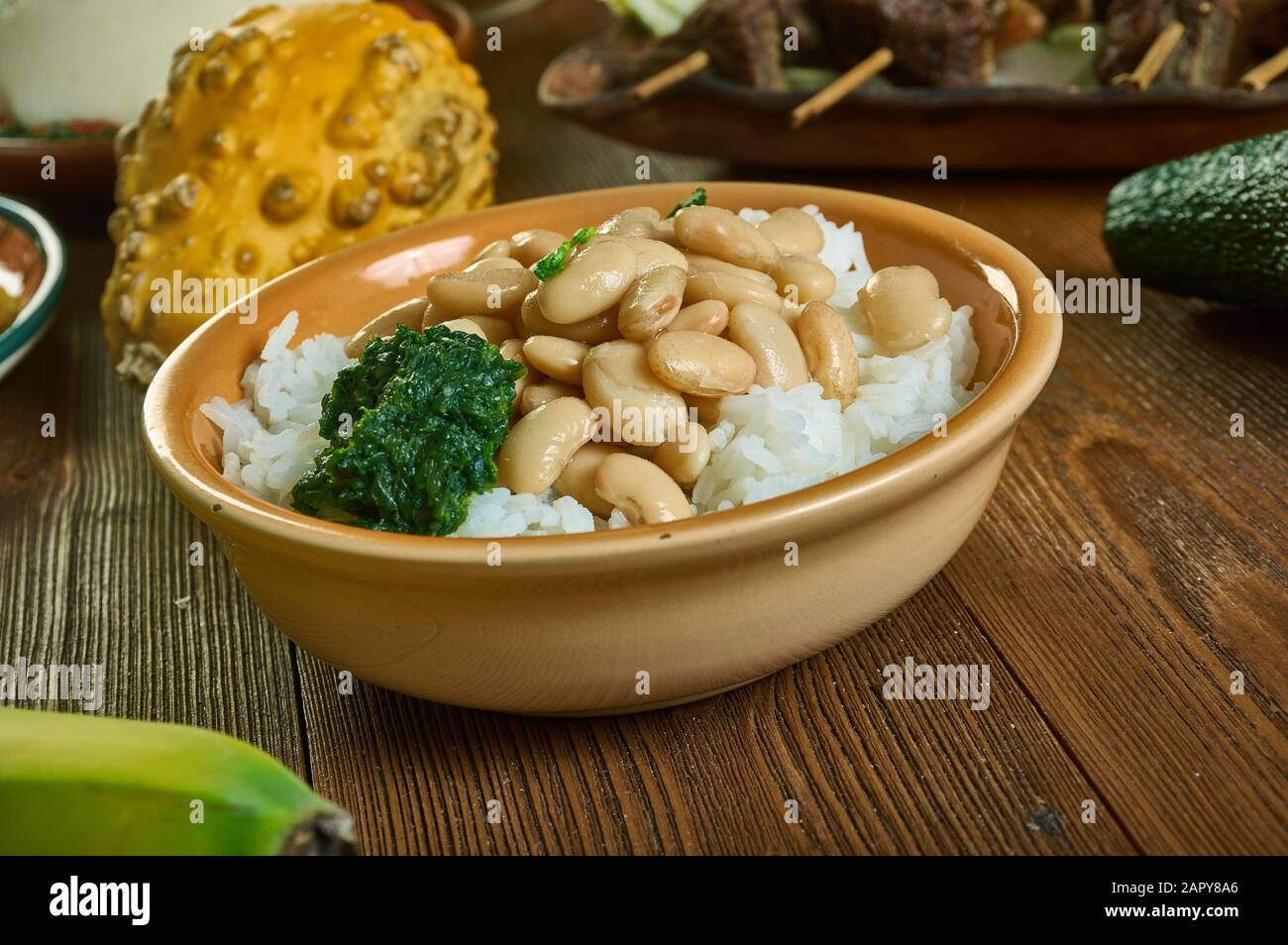 Wali Na Maharage Dish Made With Red Beans And Rice Tanzanian wali-na-maharage-dish-made-with-red-beans-and-rice-tanzanian