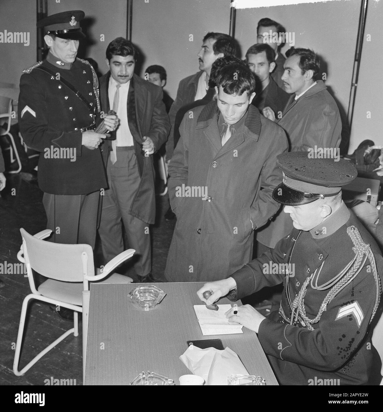 Turkish riot at Schiphol Airport, the Turks at Schiphol Date: January ...