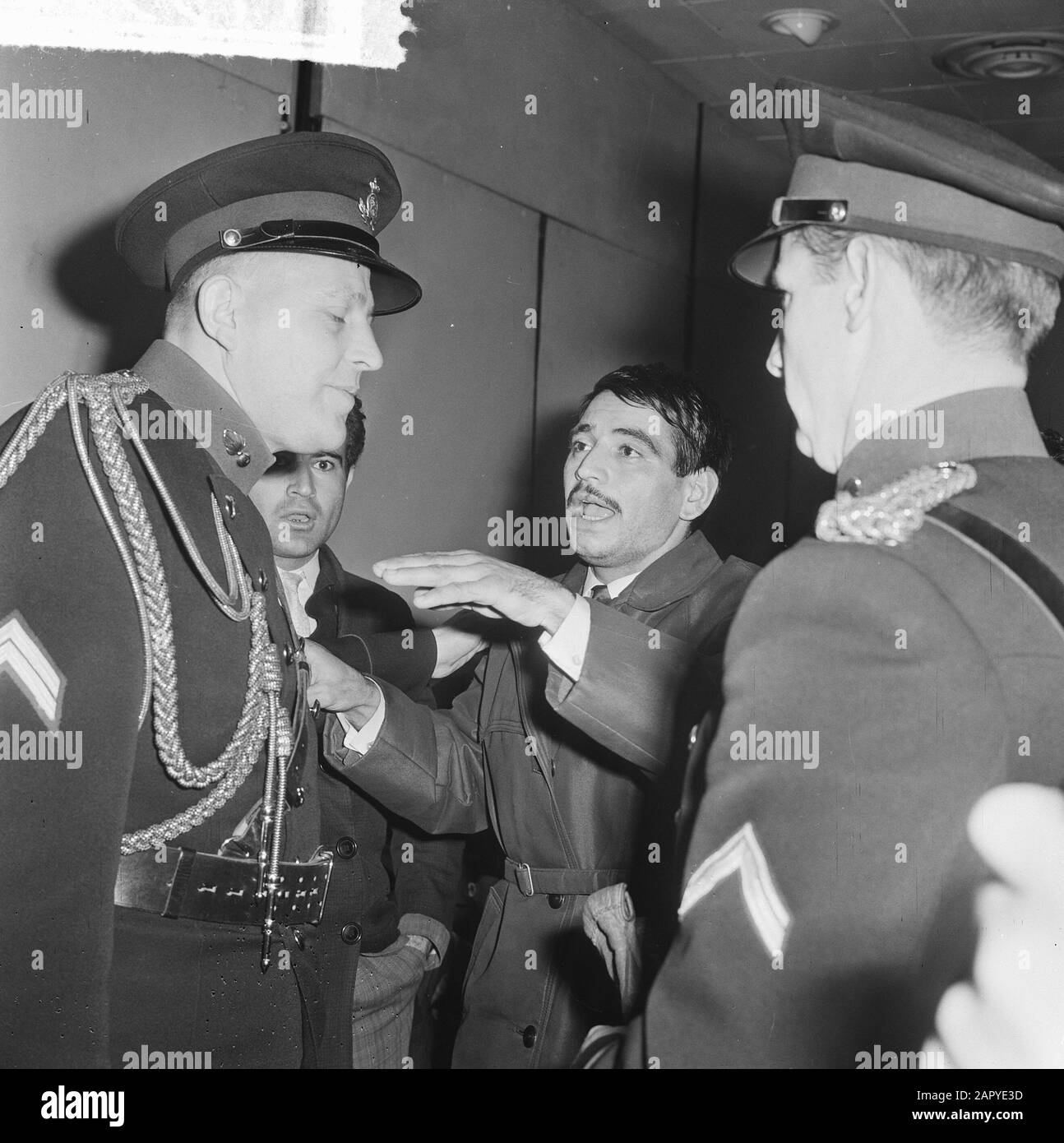 Turkish riot at Schiphol Airport, the Turks at Schiphol Date: January ...
