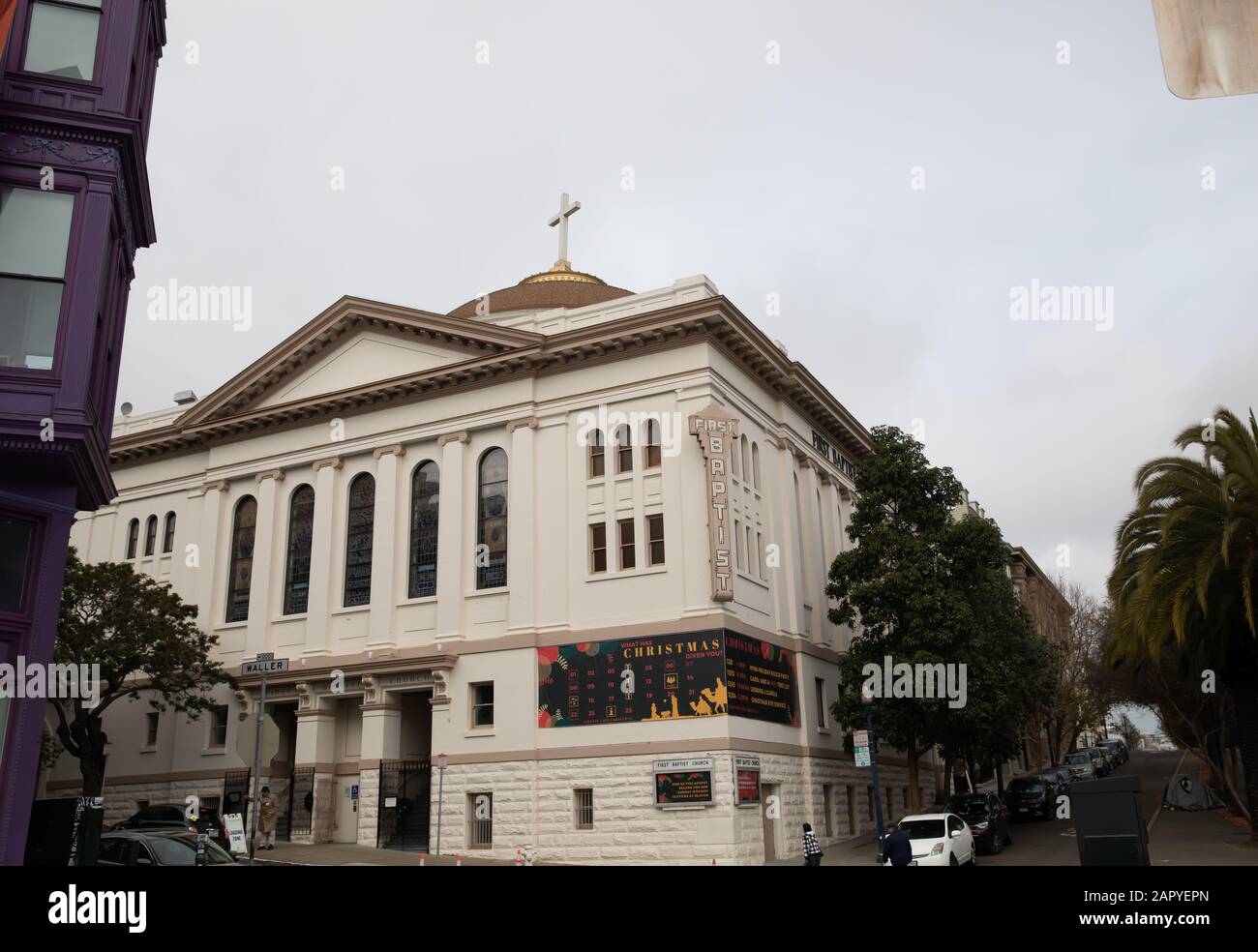First Baptist Church in San Francisco, USA Stock Photo Alamy