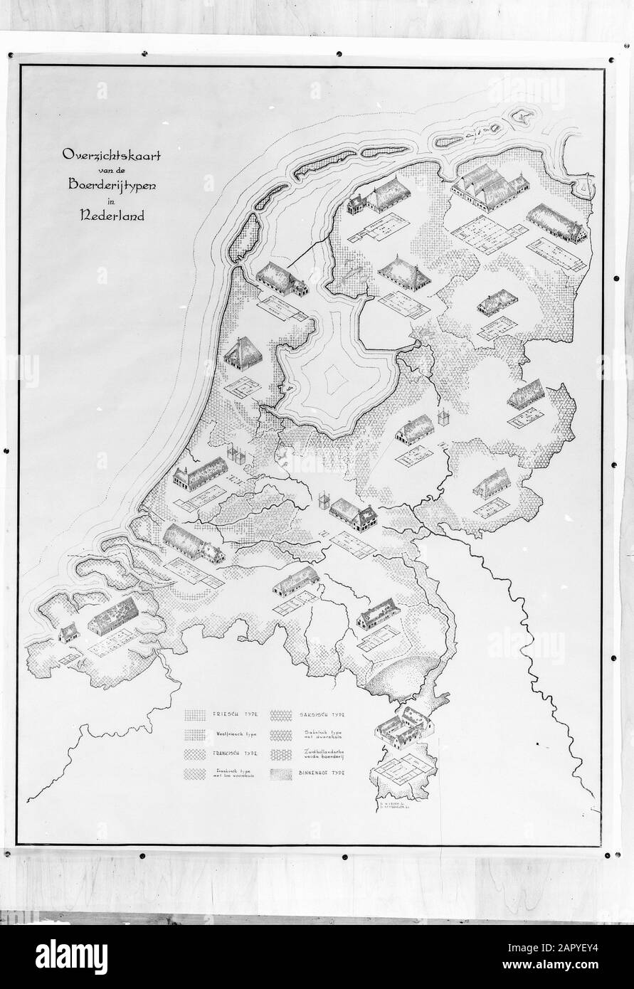 overview maps, farms, farm types Date undated Location Netherlands