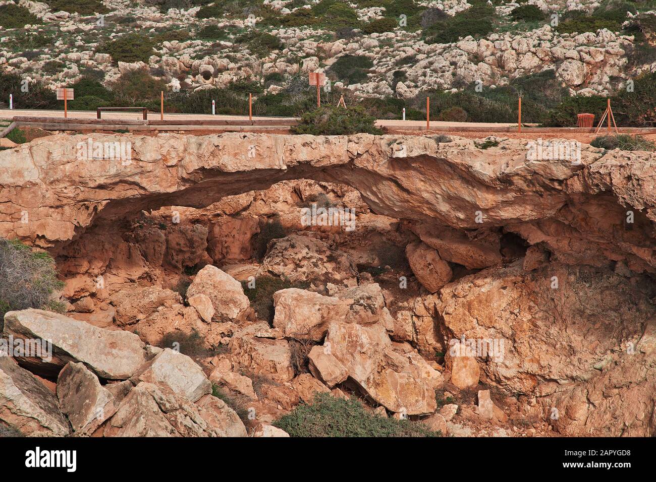 Cape Greco on Cyprus island Stock Photo Alamy