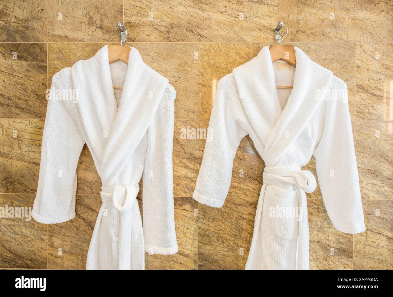 Hotel bathrobe hanger hanging hires stock photography and images Alamy