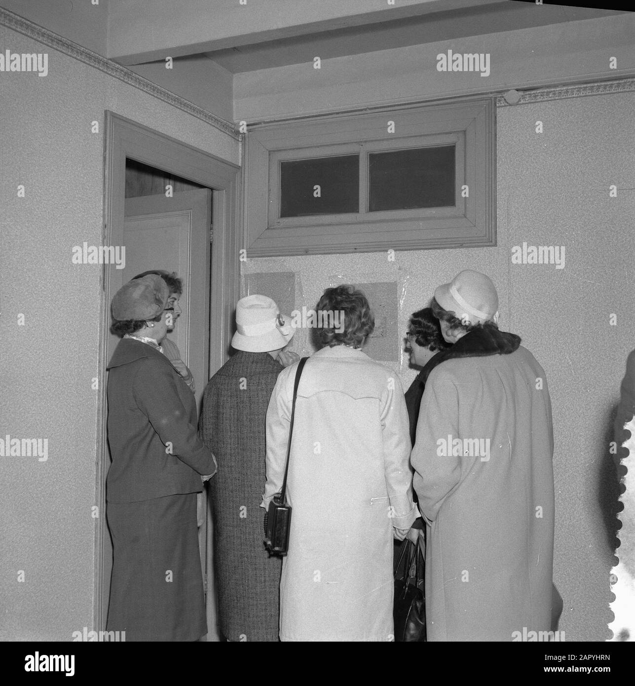 Reopening of the restored Anne Frankhuis living room of the fam. Frank