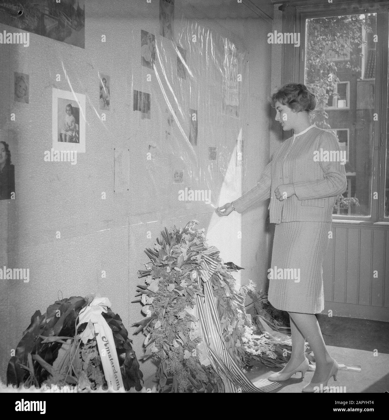 Reopening of the restored Anne Frank House; the room of Anne Frank she