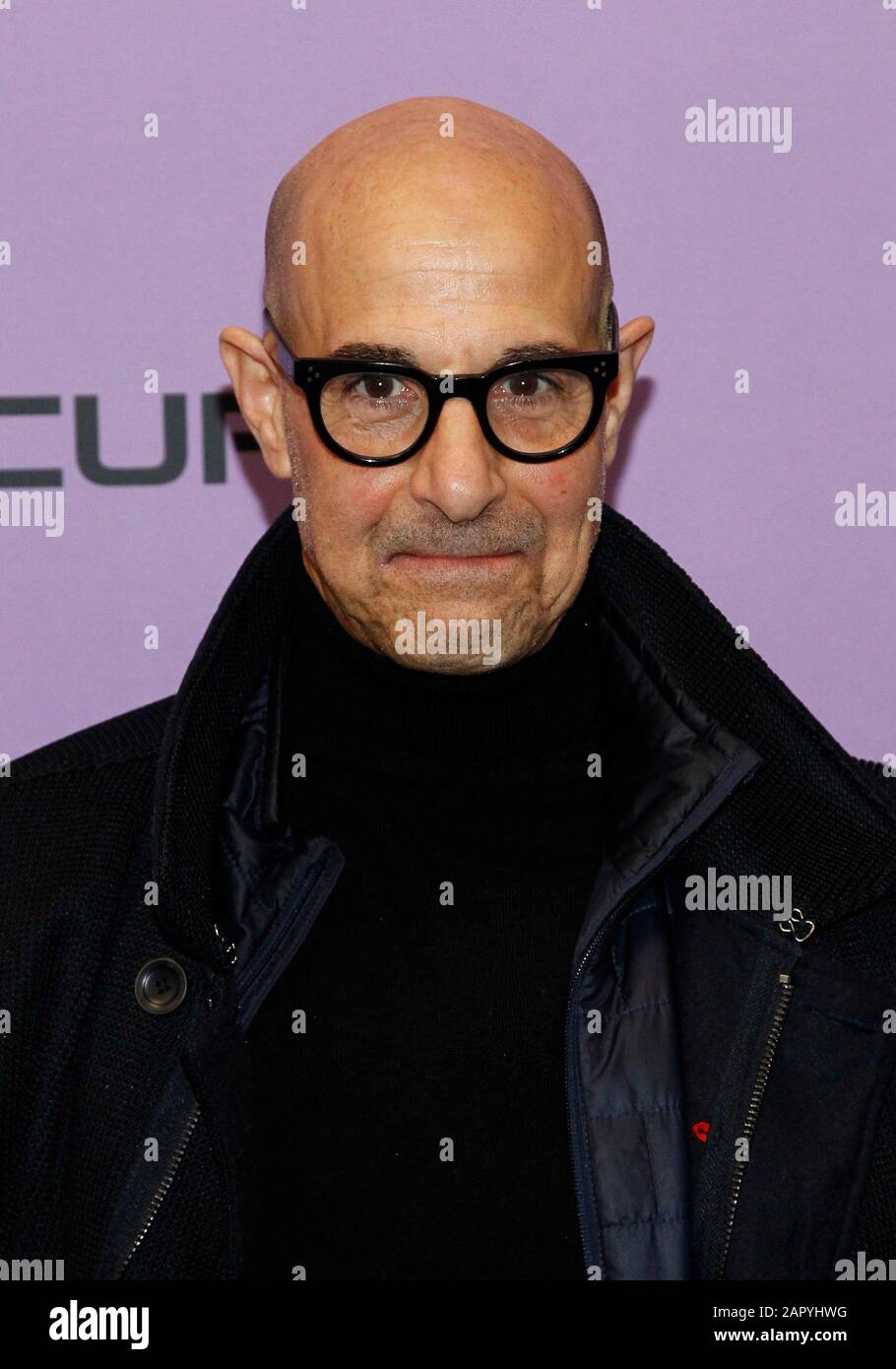 Park City, UT, USA. 24th Jan, 2020. Stanley Tucci at arrivals for WORTH Premiere at Sundance Film Festival 2020, Eccles Theater Center, Park City, UT January 24, 2020. Credit: JA/Everett Collection/Alamy Live News Stock Photo