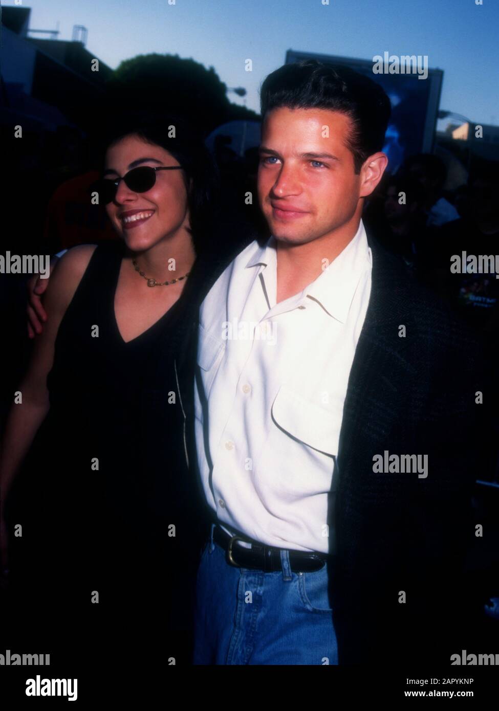 Westwood, California, USA 9th June 1995 Actor Justin Walker attends Warner  Bros. Pictures' 'Batman Forever' Premiere on June 9, 1995 at Mann Village  Theatre in Westwood, California, USA. Photo by Barry King/Alamy