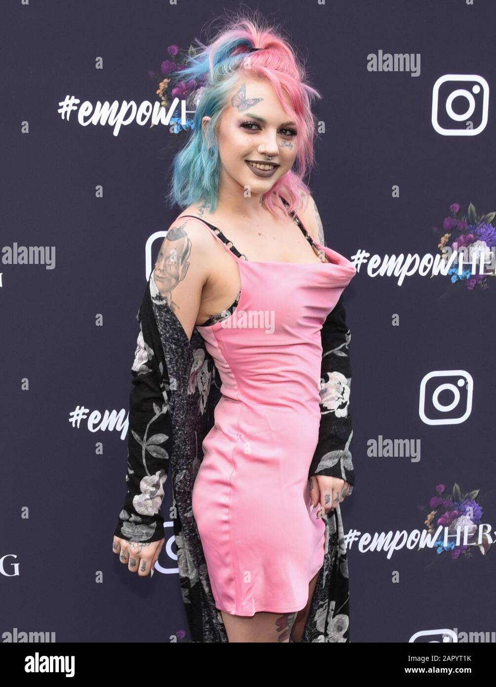 January 24, 2020, West Hollywood, CA, USA: Baby Goth attends the ...