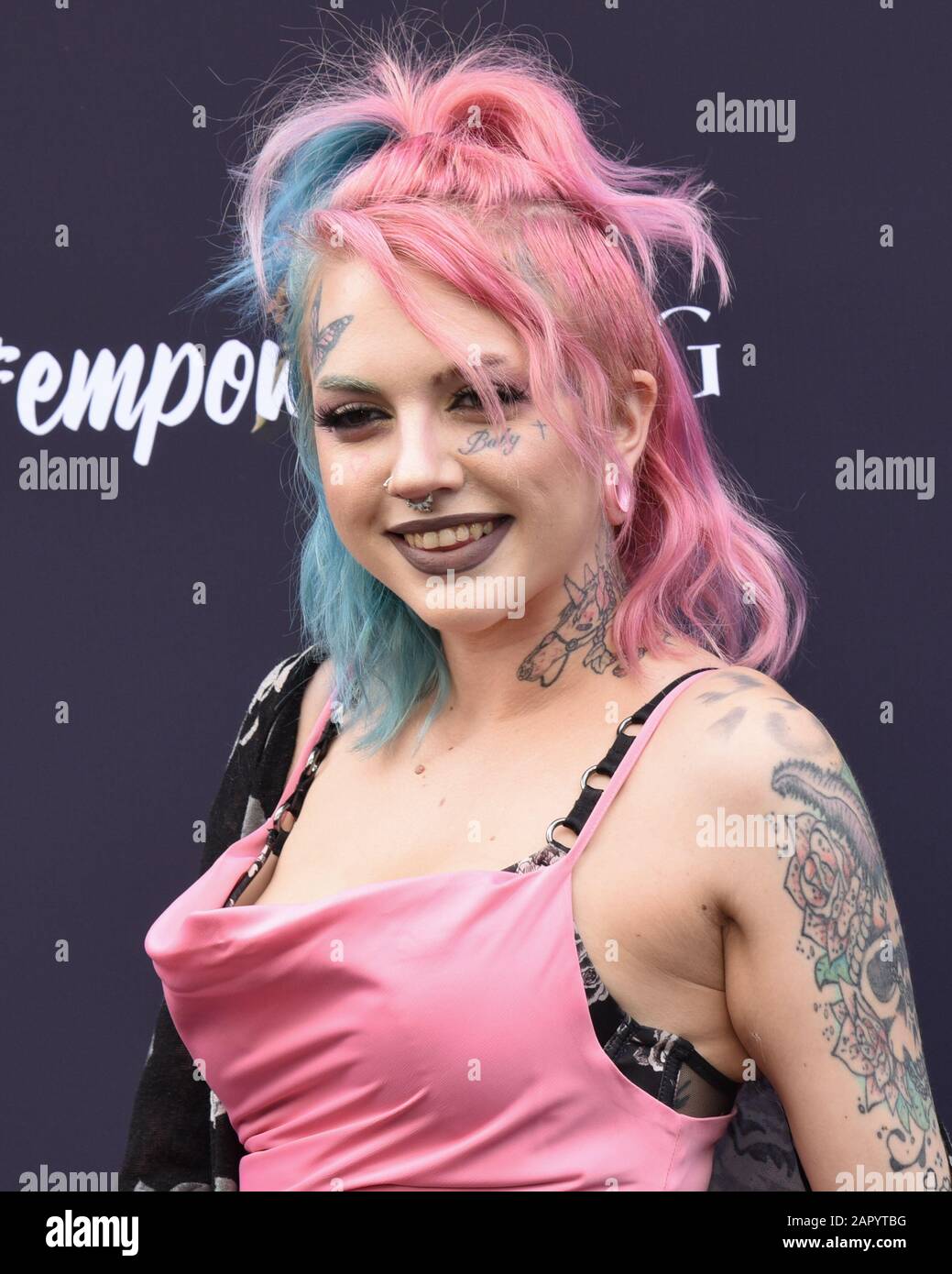 January 24, 2020, West Hollywood, CA, USA: Baby Goth attends the ...
