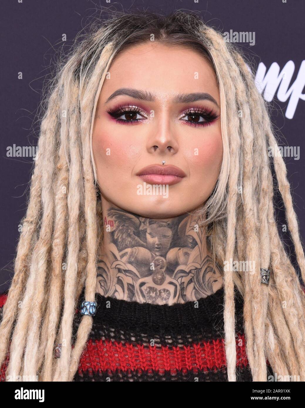 January 24, 2020, West Hollywood, CA, USA: Zhavia Ward attends the