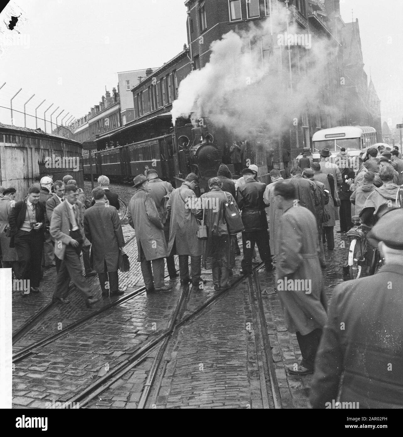Last ride of old steam English photographers Date October