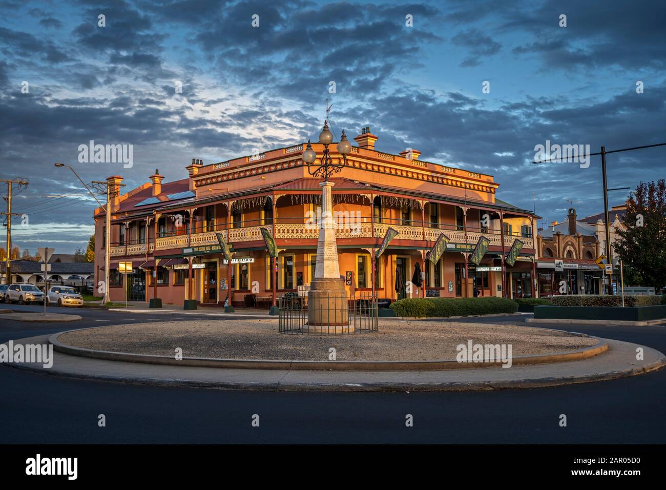 Great Central Hotel 1874, Glen Innes NSW Stock Photo - Alamy