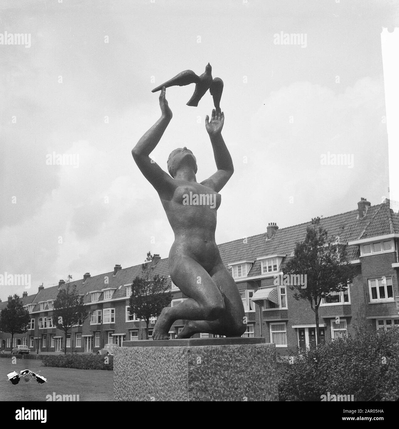Nightfigure of sculptor Hans Reicher Date: August 10, 1962 Keywords: IMAGES, sculptors Stock Photo