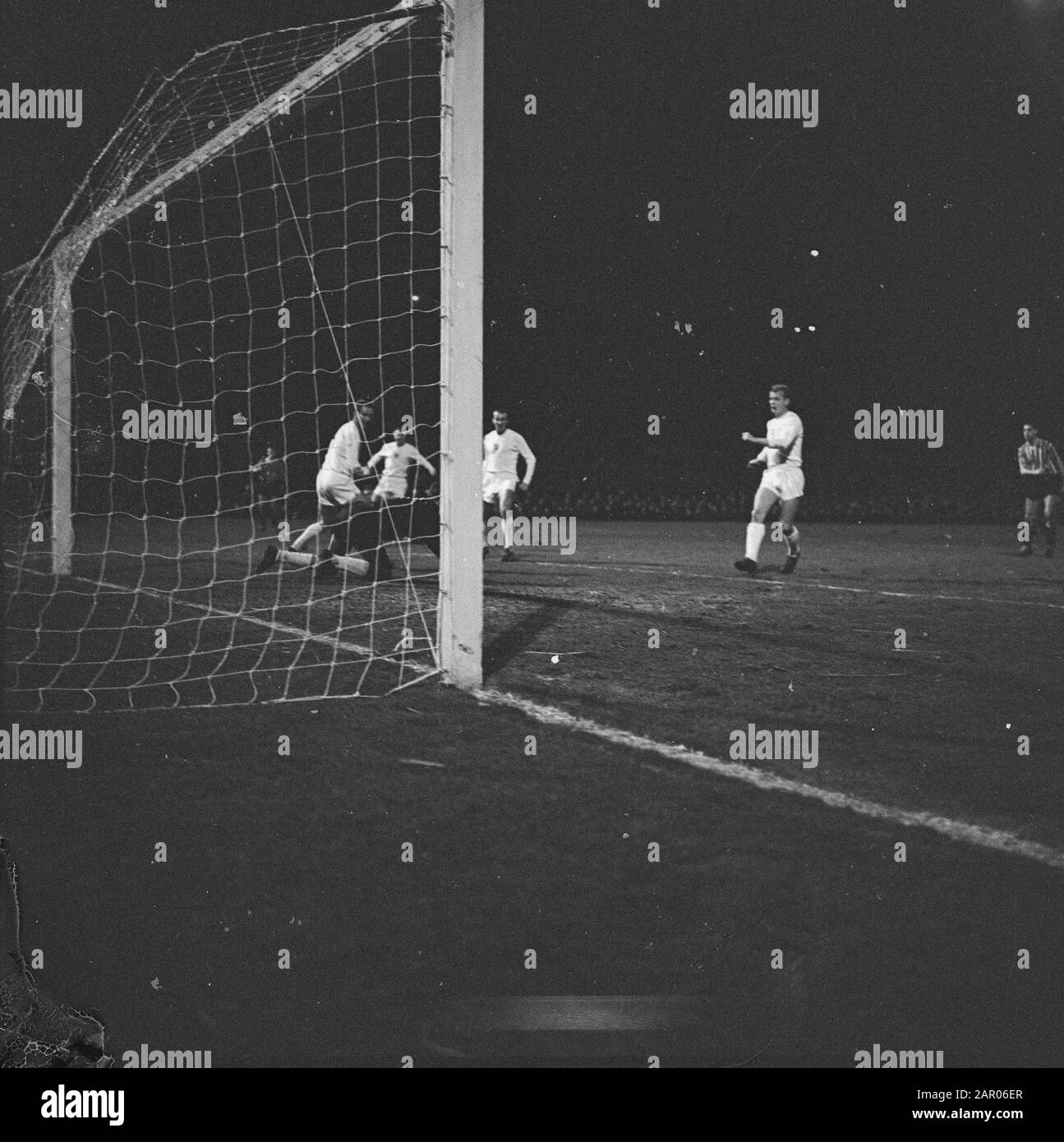Football Semi-Final Intertoto; Feyenoord - Banik Ostrava (Tjechie) 1-0. Institution name: Feyenoord Stock Photo