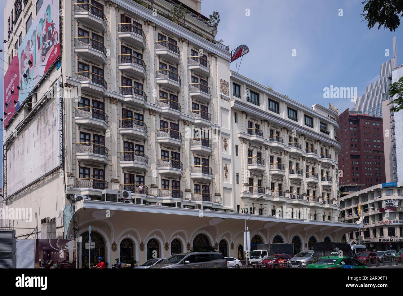 The Majestic Hotel, Ho Chi Minh City, Vietnam Stock Photo