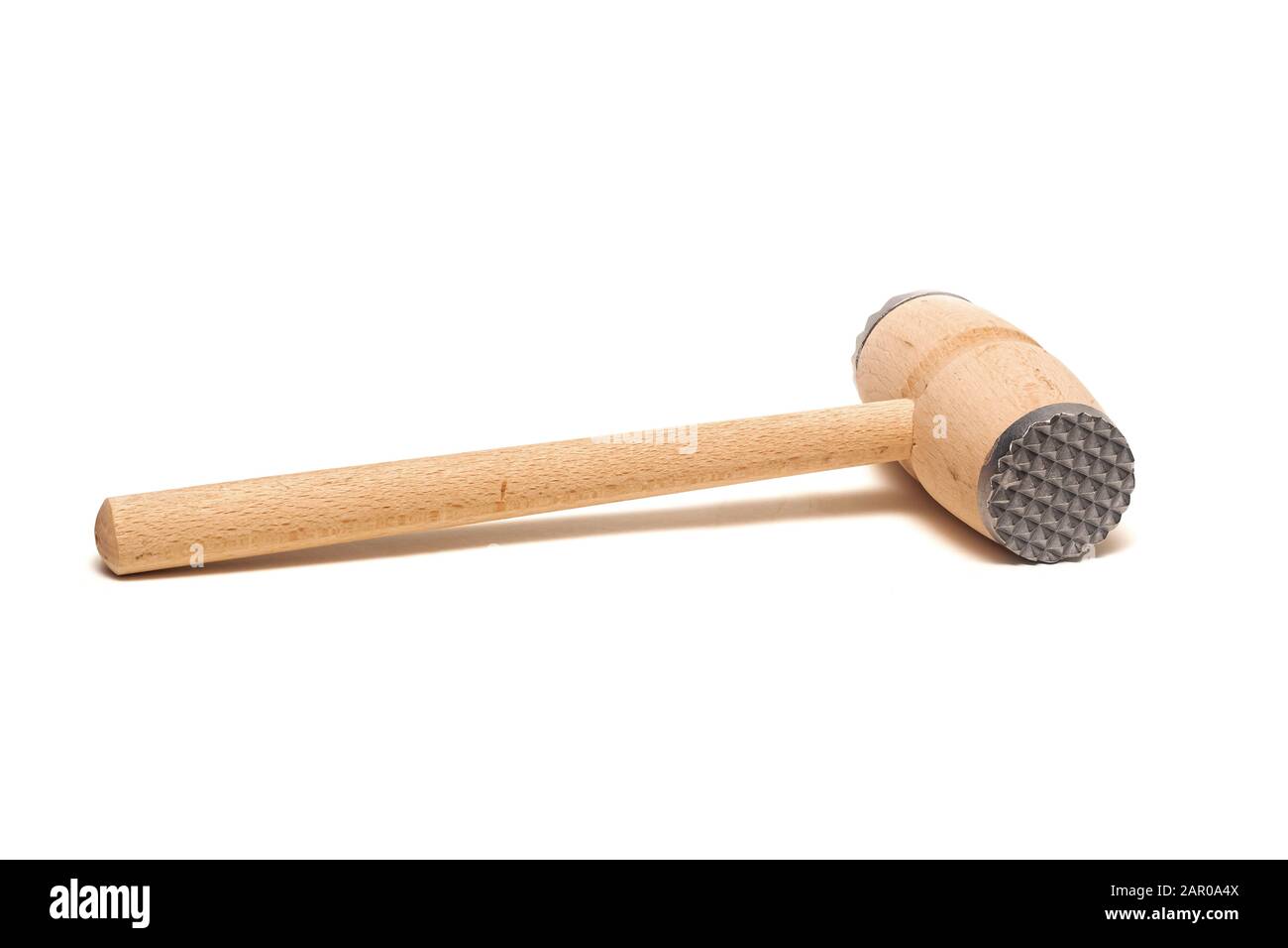 Kitchen hammer for meat, isolated on a white background Stock Photo Alamy