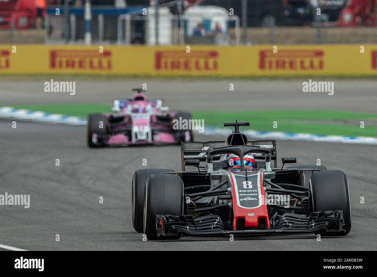 Formula One - Hockeheim Germany Grand prix Stock Photo - Alamy