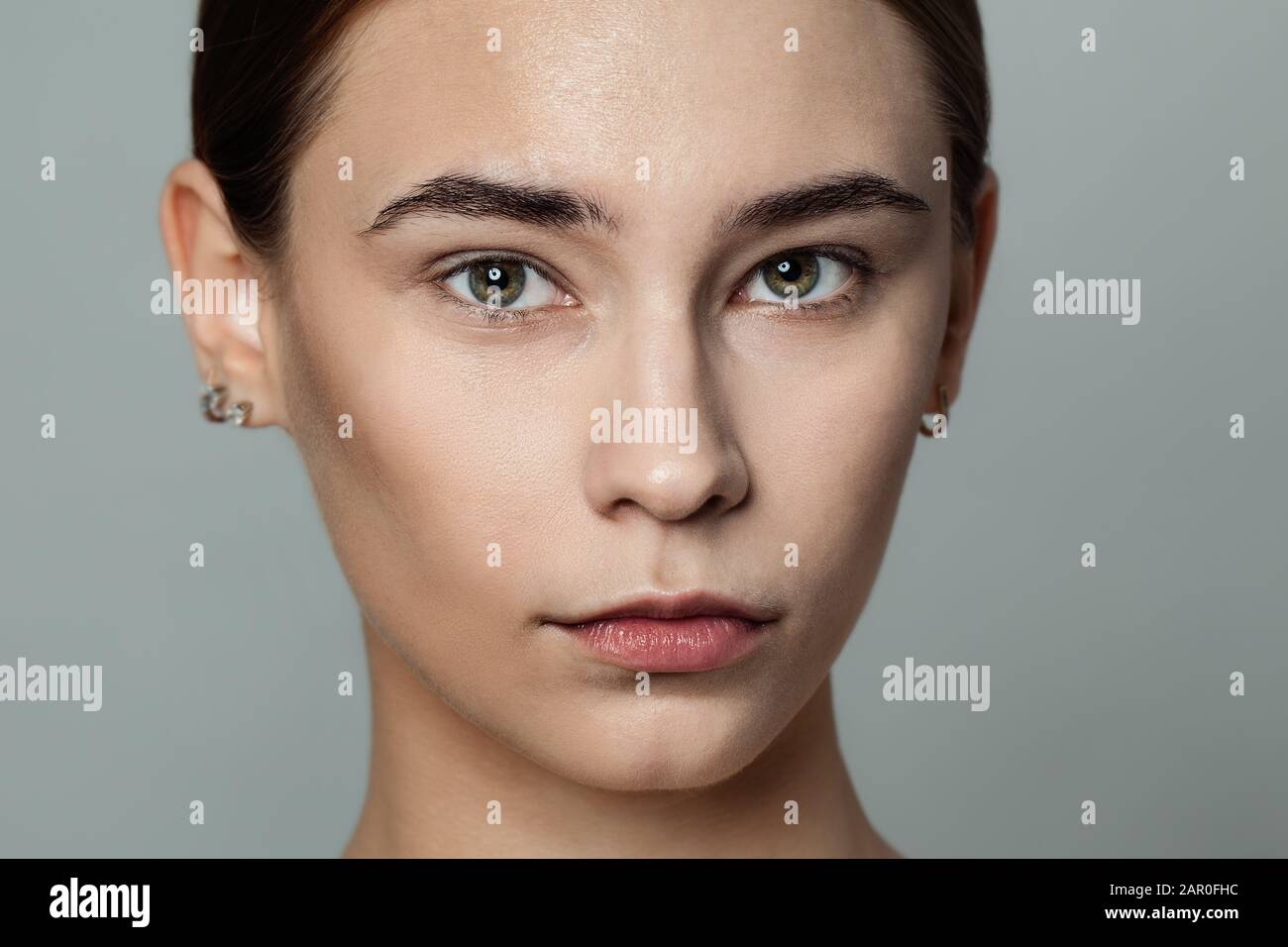 Girl without makeup hires stock photography and images Alamy