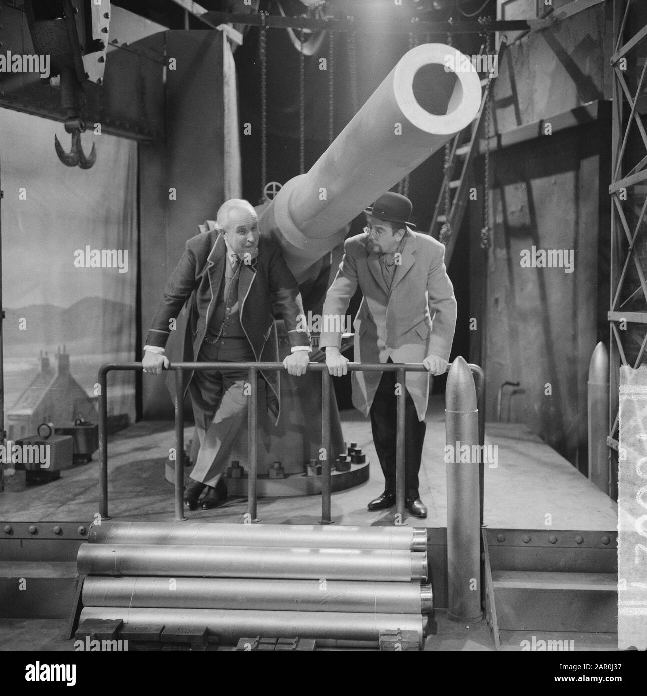 Television piece Major Barbara by G.B. Shaw. Hans Tiemeyer and Ton ...