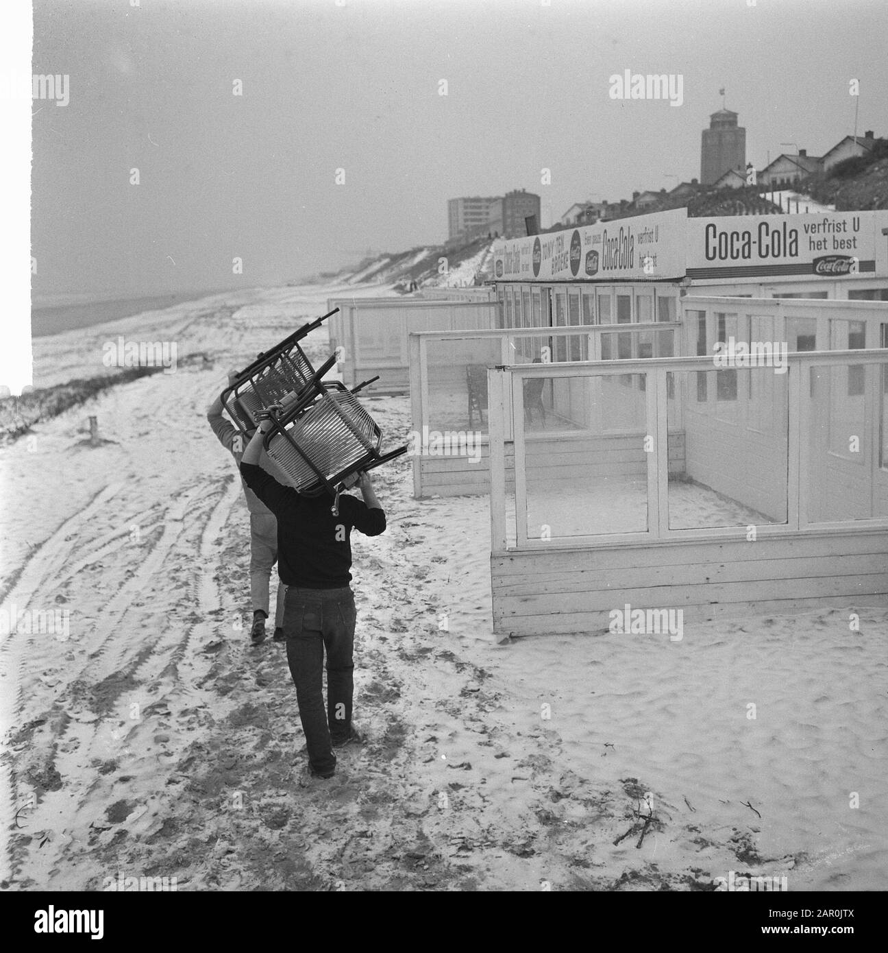 Zandvoort building beach terrace hires stock photography and images