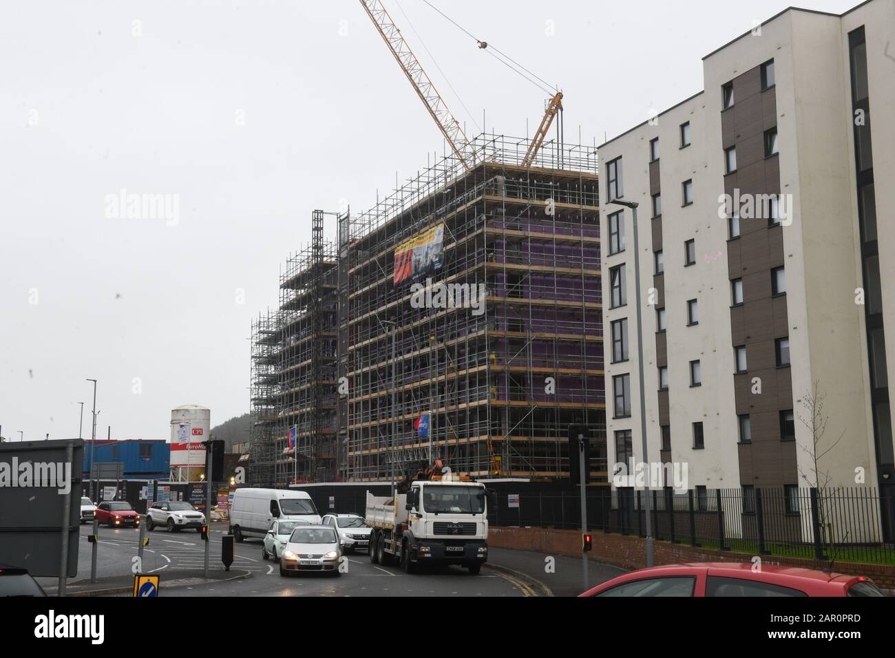 Swansea student flats hires stock photography and images Alamy